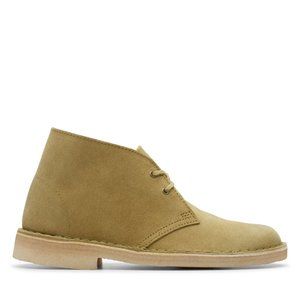 Womens Boot Khaki Suede Clarks Desert Boot